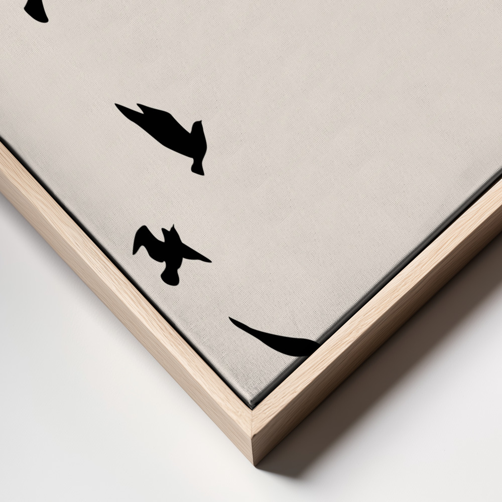 Toile - Dancing In the Sky cadre en gros plan - cadre naturel