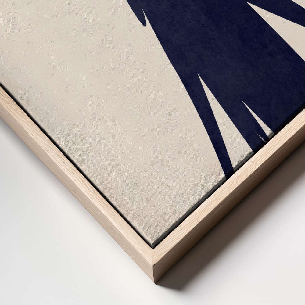 Canvas print - Parrot frame close up