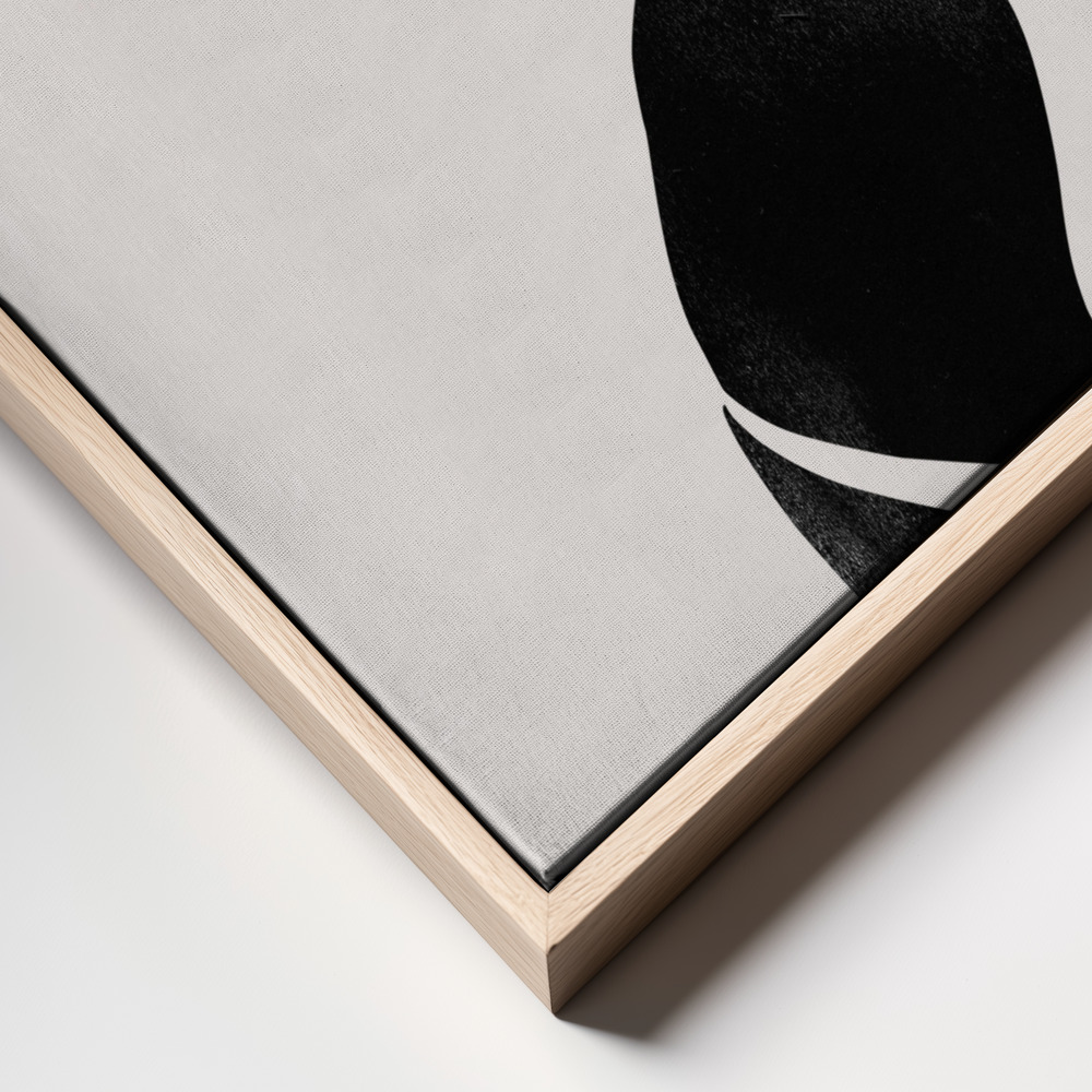 Canvas taulu - Azurea kehys lähikuva - luonnollinen kehys
