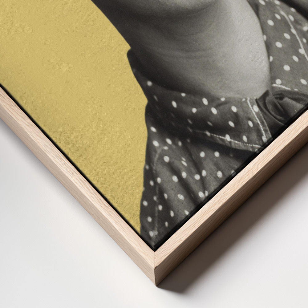 Stampe su tela - Frida Kahlo frame close up