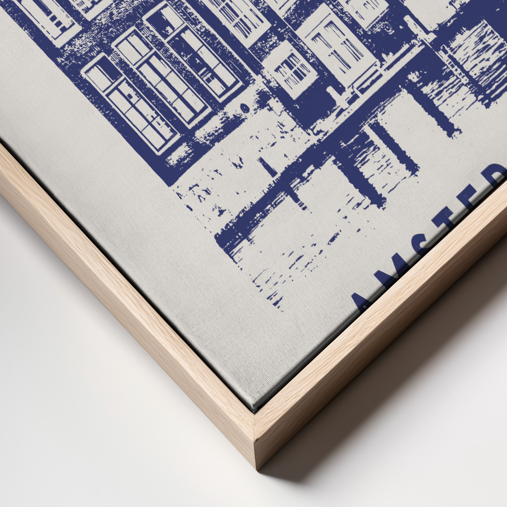 Leinwandbild - Amsterdam ★★★ frame close up