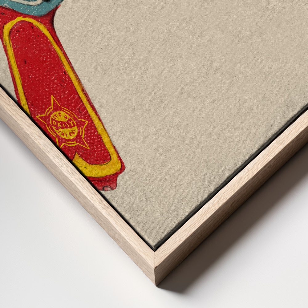 Canvas print - Zooka frame close up