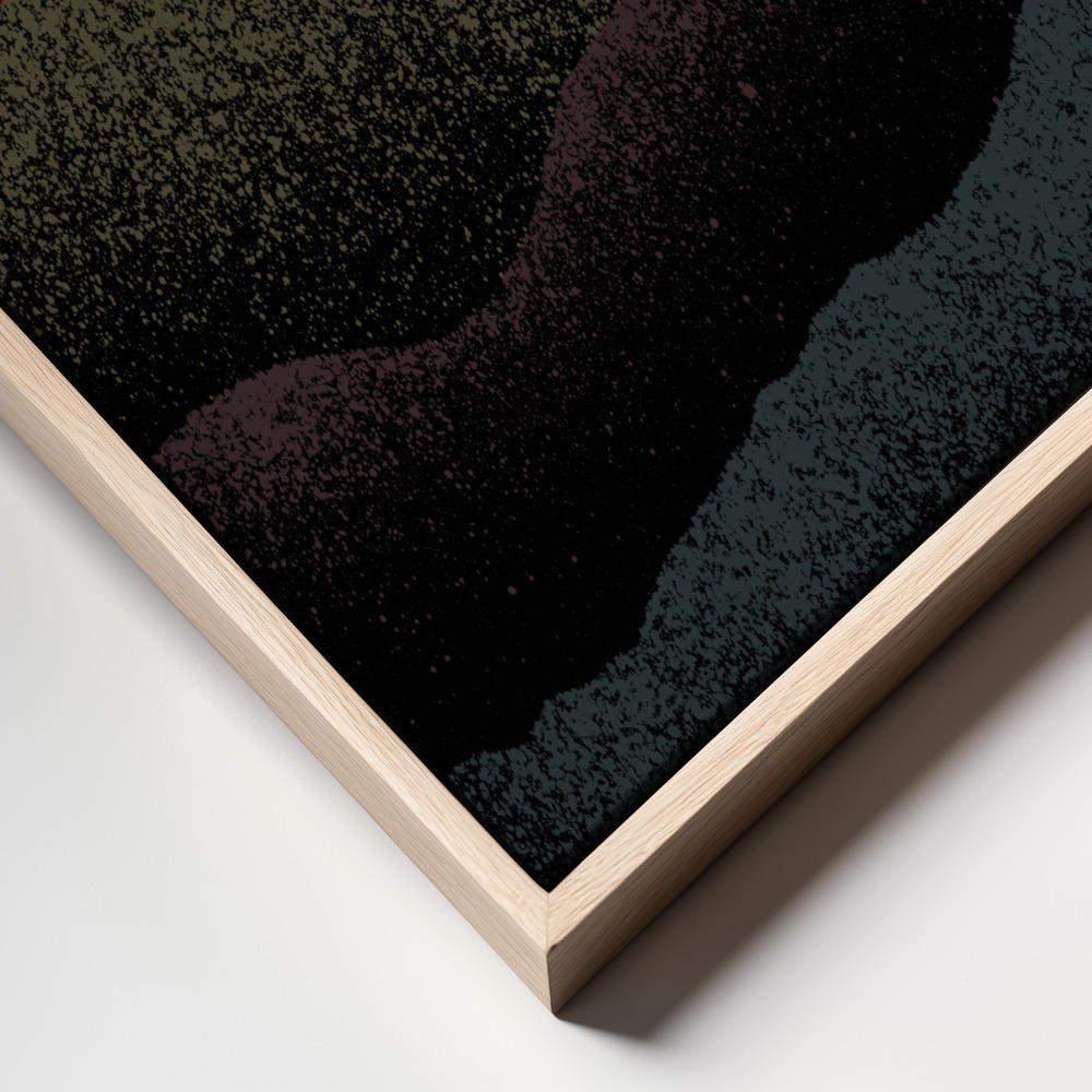Stampe su tela - Beyond Mountains frame close up