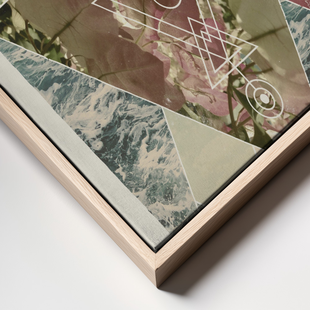 Canvas print - Explore I  A1 frame close up