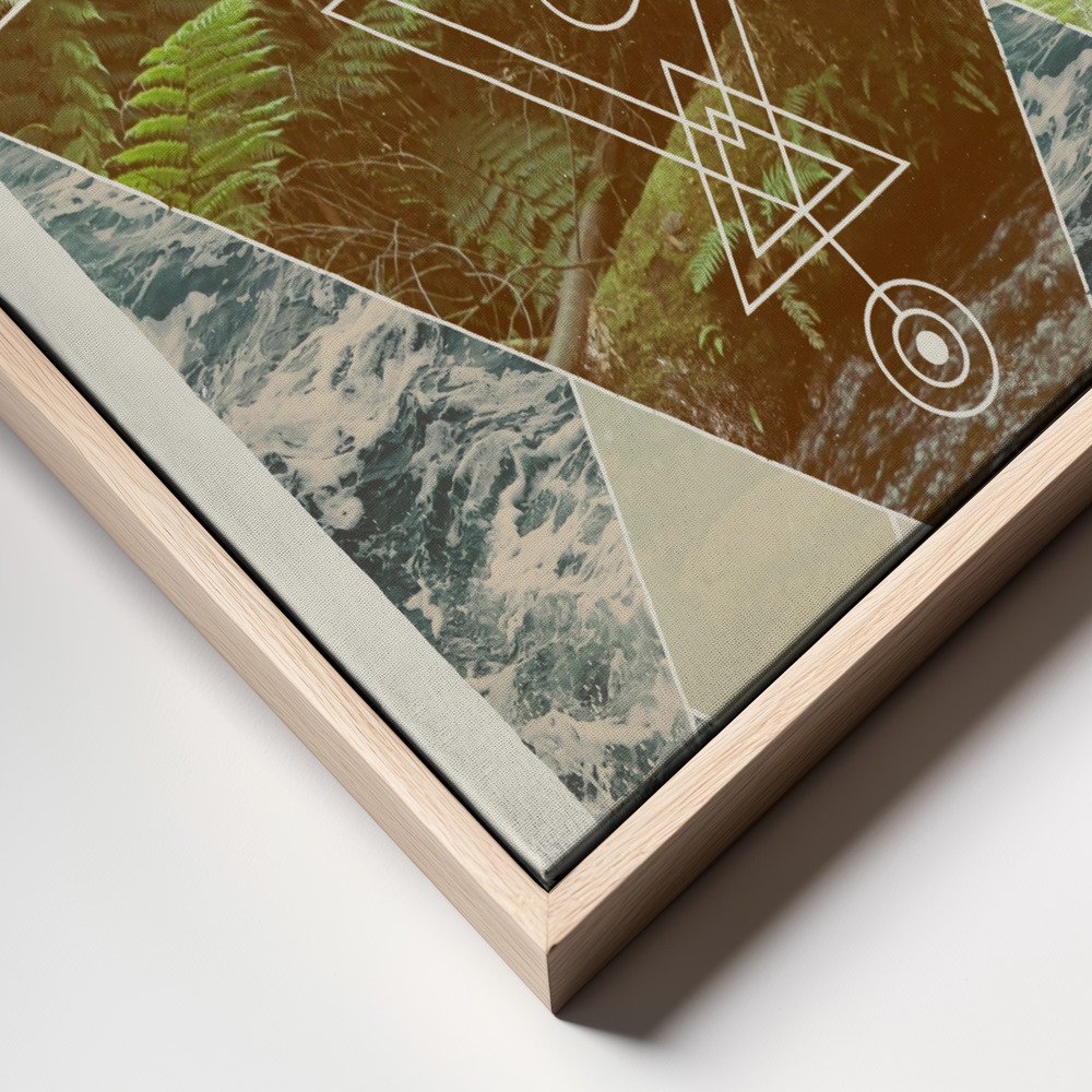 Canvas print - Explore Ii   A1 frame close up
