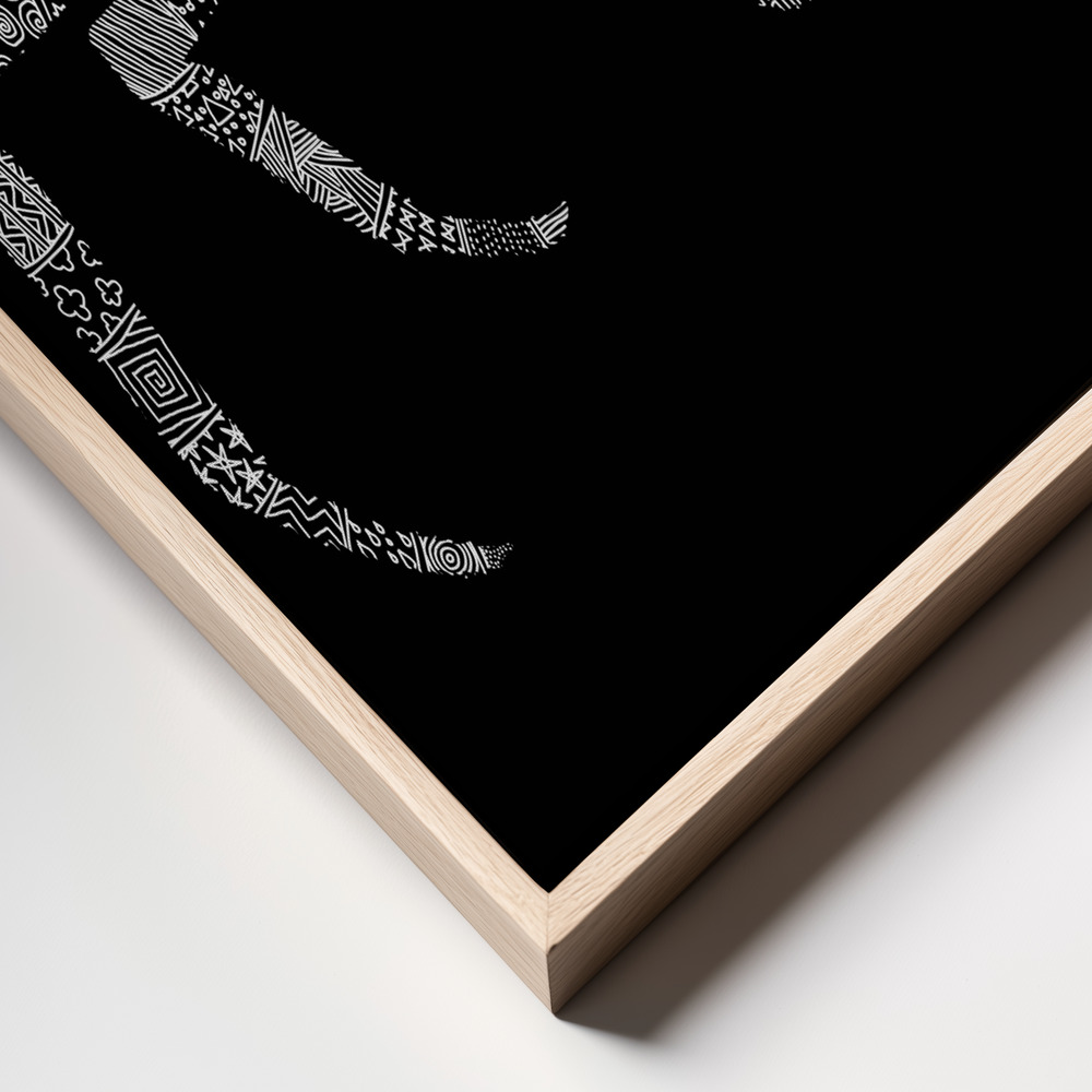 Canvas print - Crab frame close up