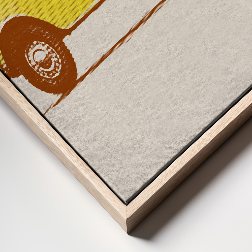 Canvas print - Mini Mr Beans frame close up