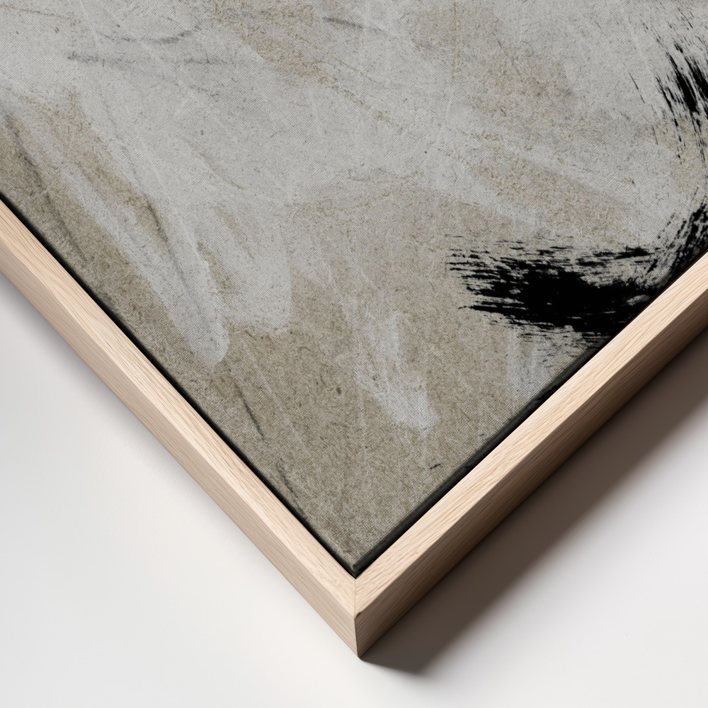 Canvas taulu - Lifestyle No2 kehys lähikuva - luonnollinen kehys