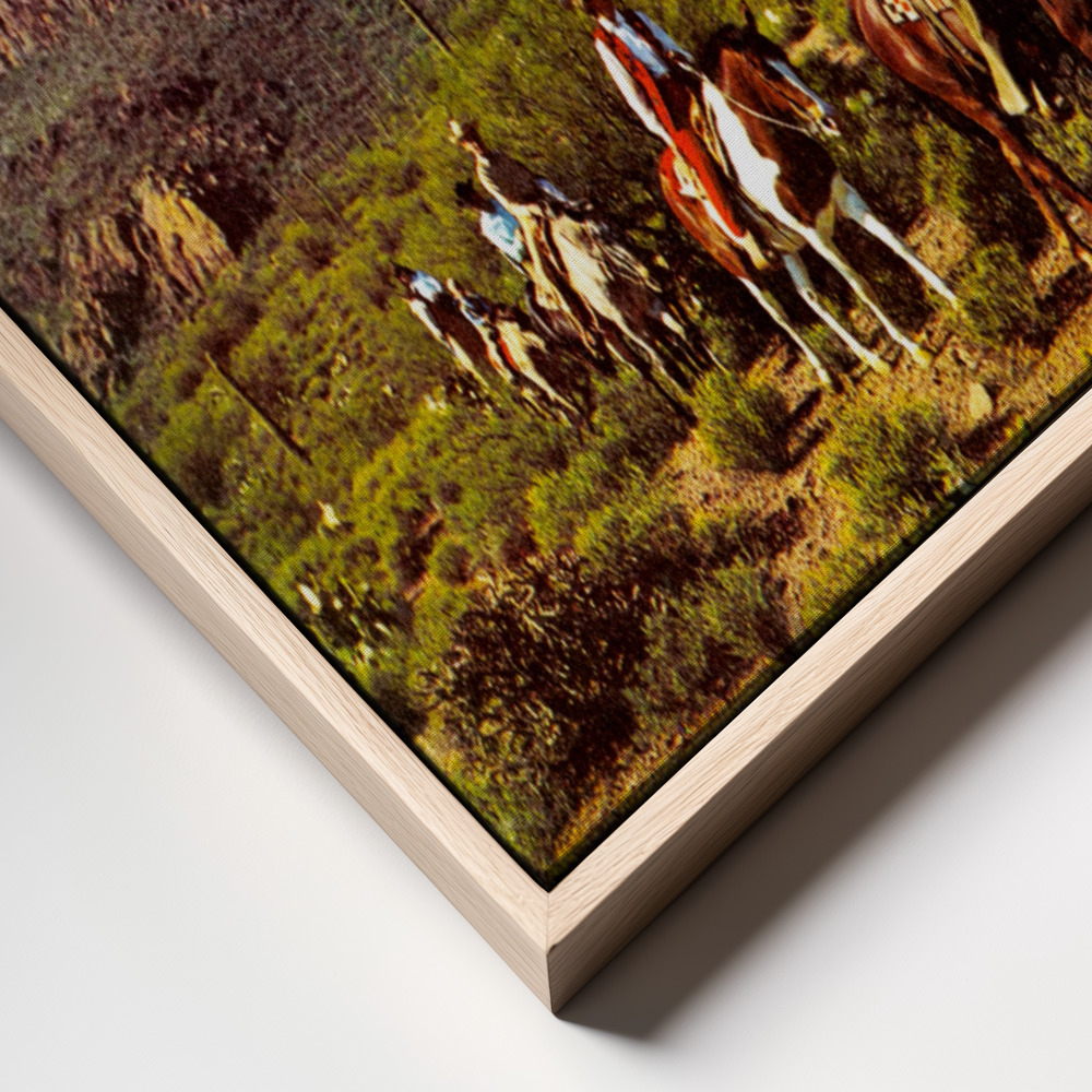 Canvas print - Space Cowboys frame close up