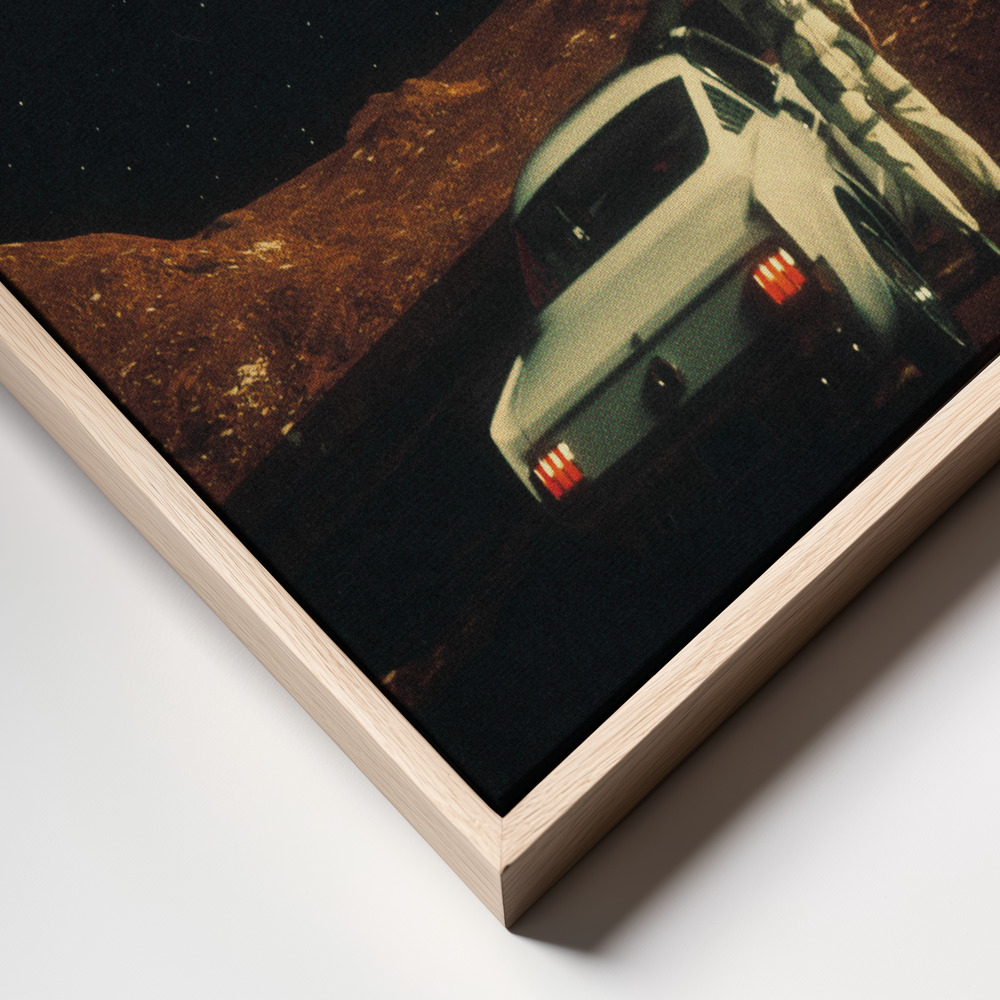Canvas print - Far From Home frame close up
