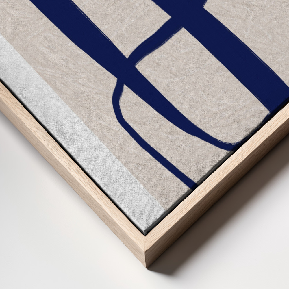 Canvas print - Feeling of Patience-3 frame close up