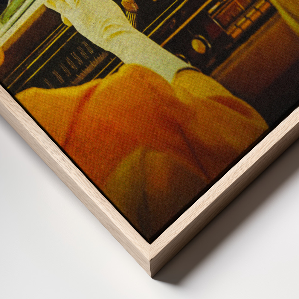 Canvas print - Saturn Commute frame close up