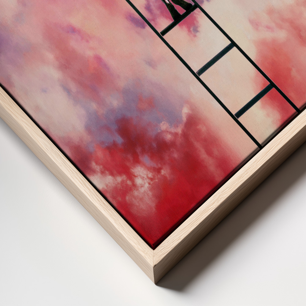 Canvas print - Cloud Painter frame close up