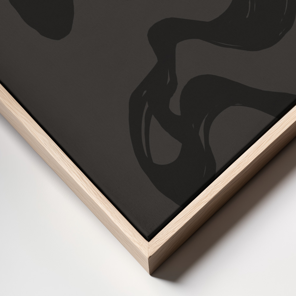 Canvas schilderi - Modern Minimalism frame close up