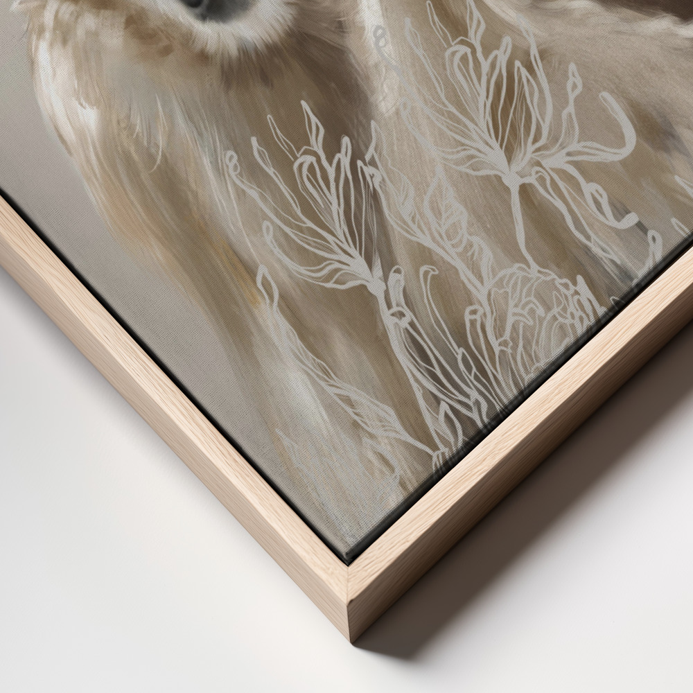 Toile - Lucia frame close up
