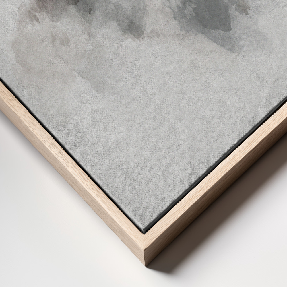 Canvas schilderi - Elk frame close up - natuurlijk frame
