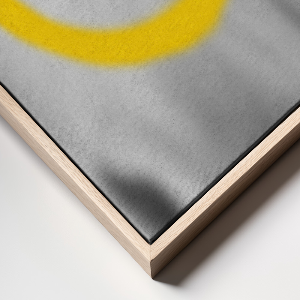 Canvas print - Smile II frame close up