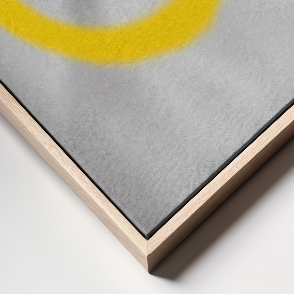 Canvas schilderi - Smile frame close up