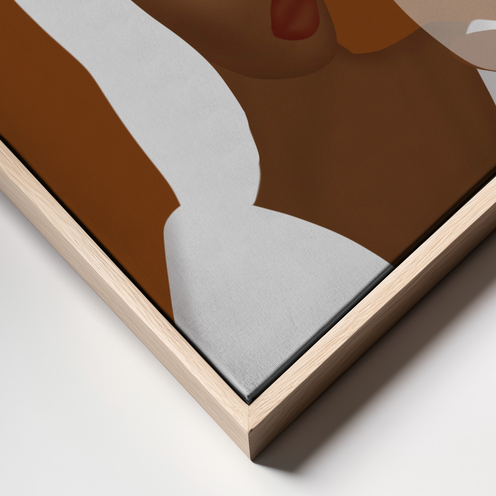 Canvas print - Self-Care frame close up