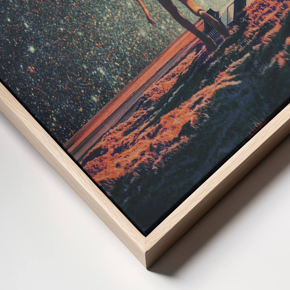 Leinwandbild - Nostalgia frame close up