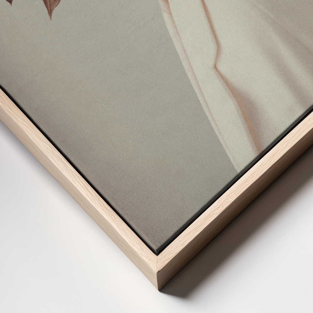 Canvas print - I Fell In Love With Fall Because of You frame close up