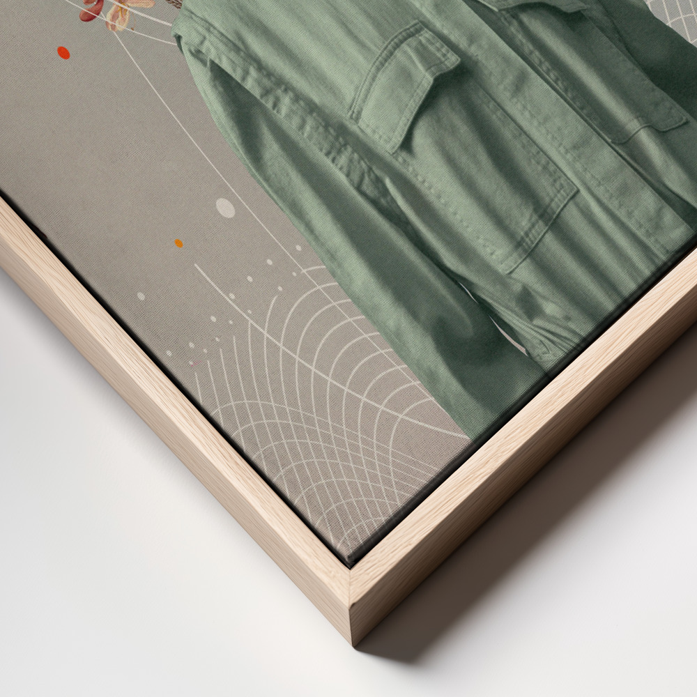 Canvas print - You Smell Like Home frame close up