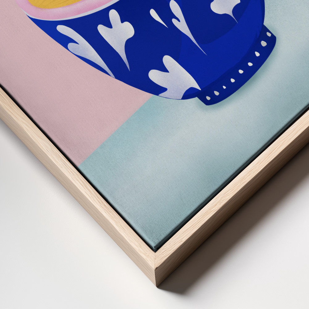 Canvas print - Ramen Bowl frame close up