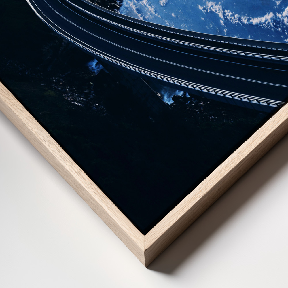 Stampe su tela - Road To Infinity frame close up