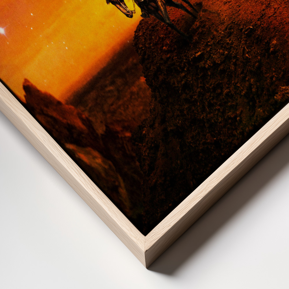 Stampe su tela - Courage frame close up
