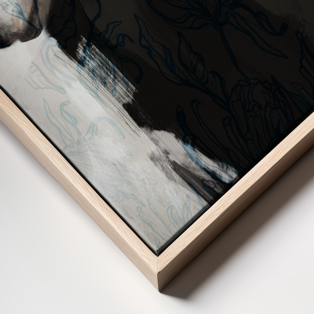Canvas schilderi - At All Times III frame close up