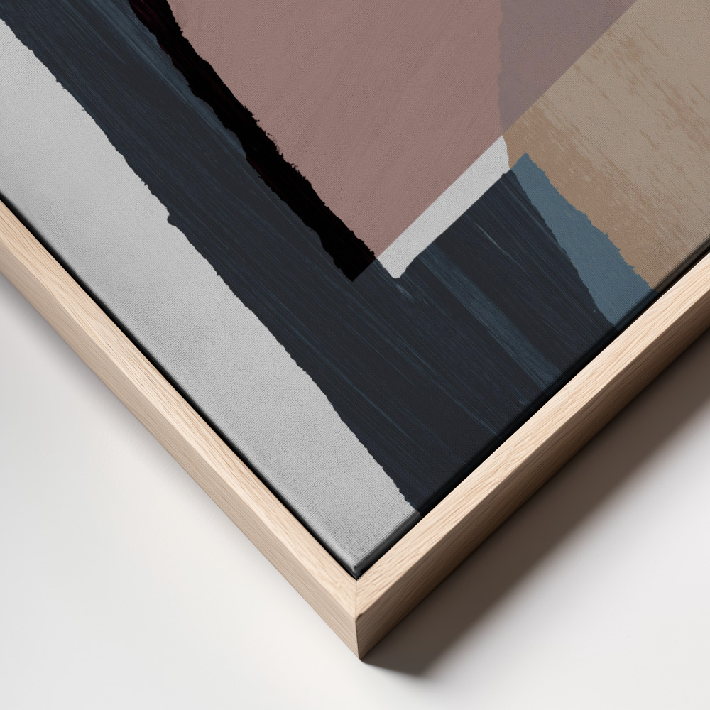 Canvas print - Pieces 2 frame close up