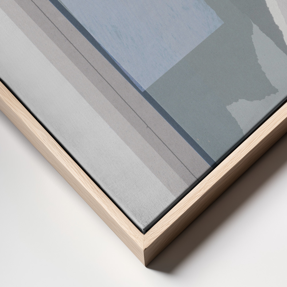 Toile - Pieces 10B cadre en gros plan - cadre naturel