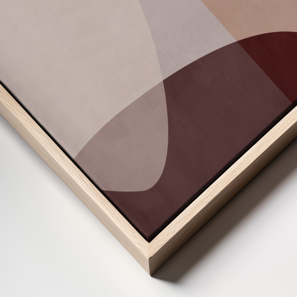 Canvas schilderi - Graphic 211X frame close up - natuurlijk frame