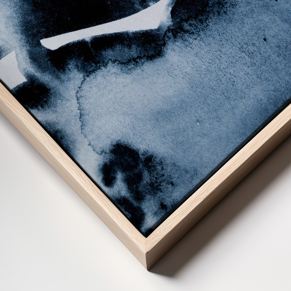 Canvas print - Watercolors 6 frame close up