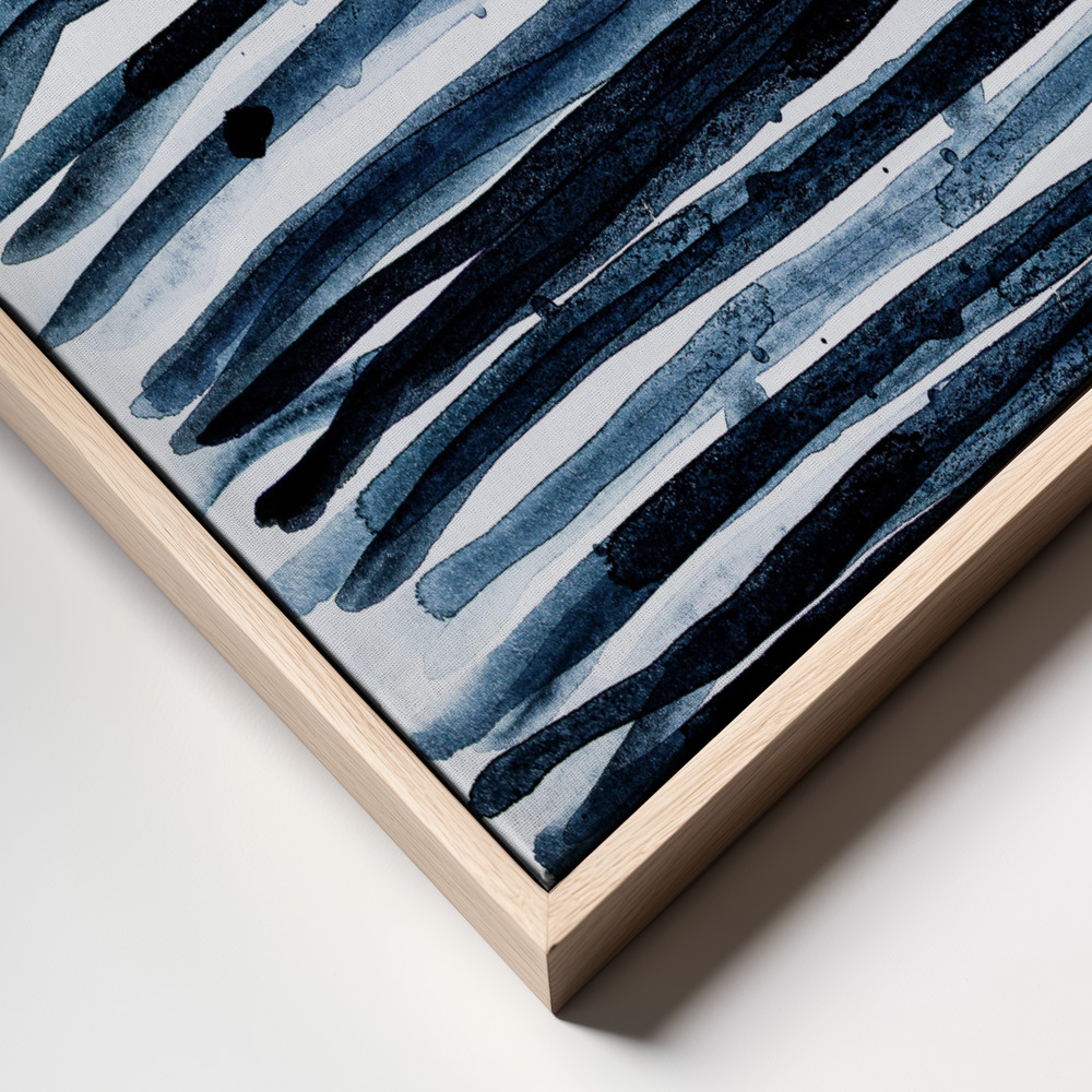 Canvas print - Watercolors 9 frame close up