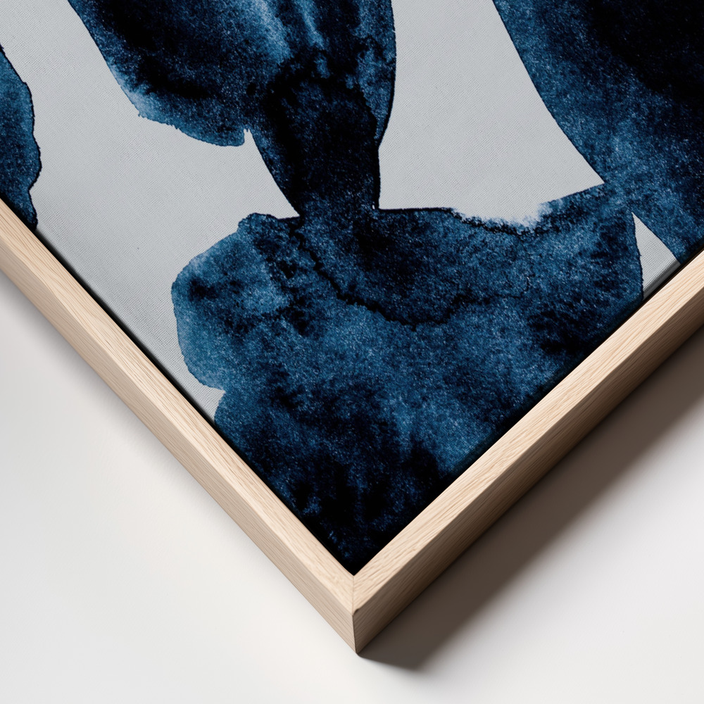 Canvas print - Watercolors 5 frame close up