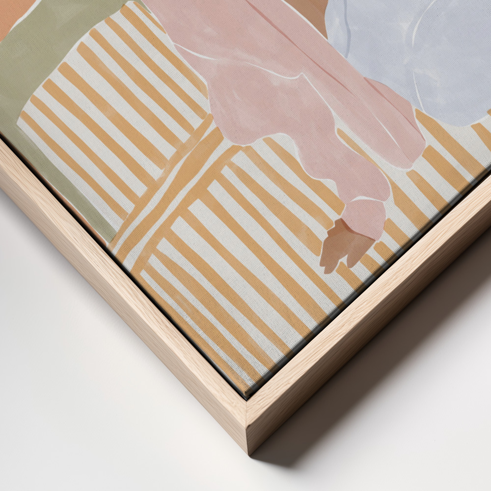 Canvas print - Just Let Me Chill frame close up