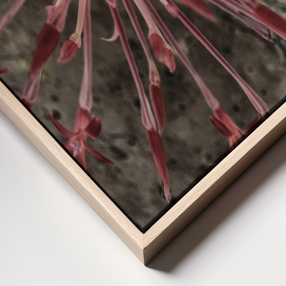 Stampe su tela - Fire Lilly frame close up