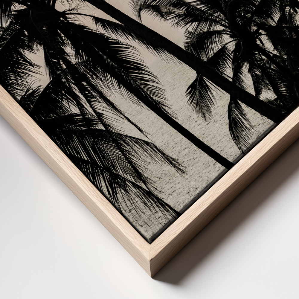 Lienzo - Full Dream primer plano del marco - marco natural