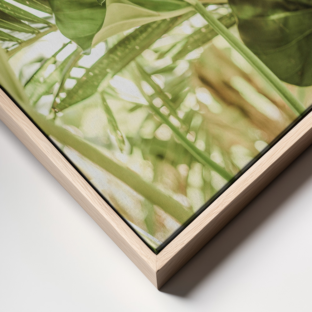 Canvas print - Garden Salad frame close up