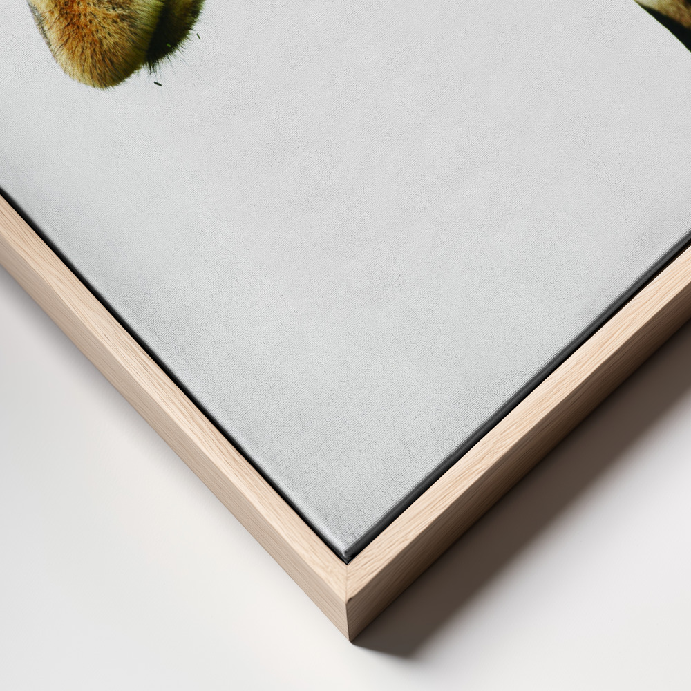 Canvas print - Hello frame close up