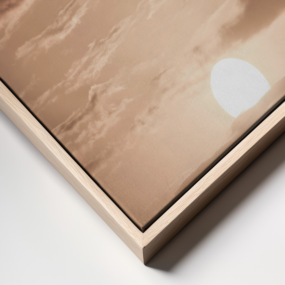 Canvas schilderi - Liquid Sunshine frame close up