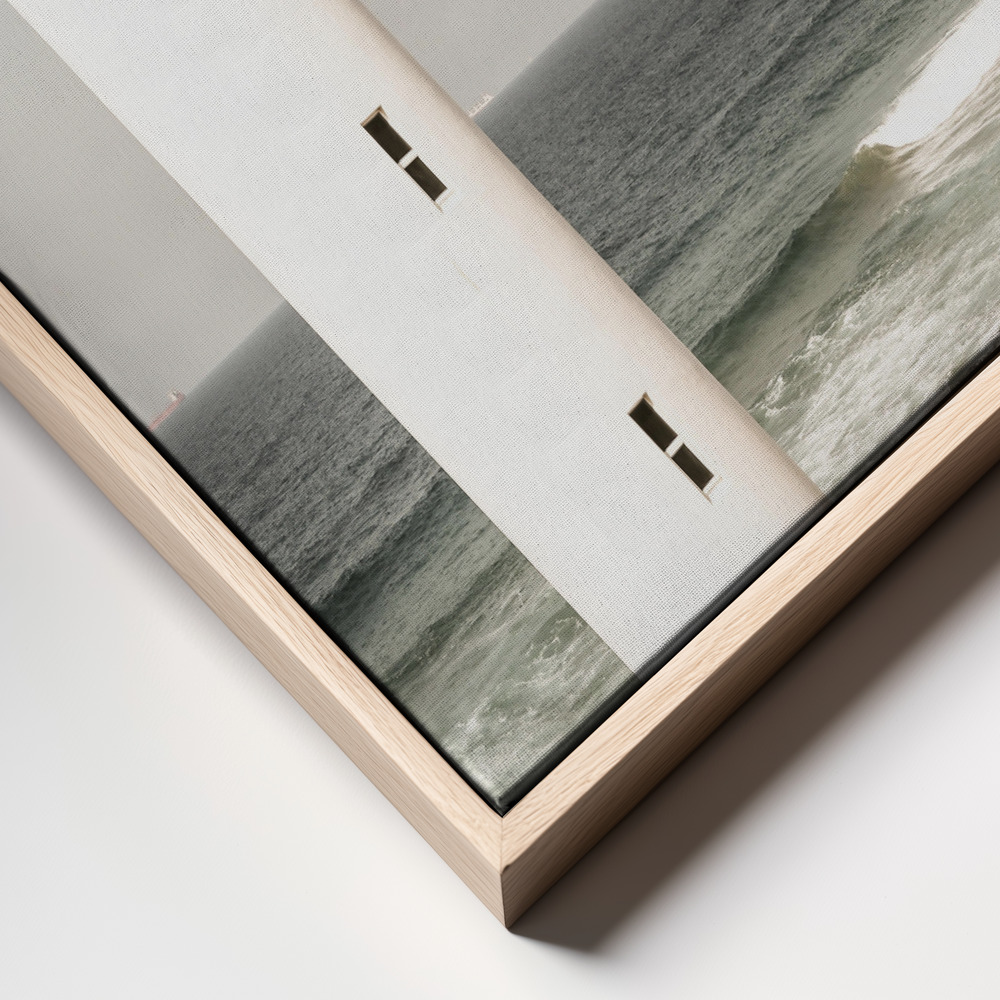 Canvas print - Oyster Box frame close up