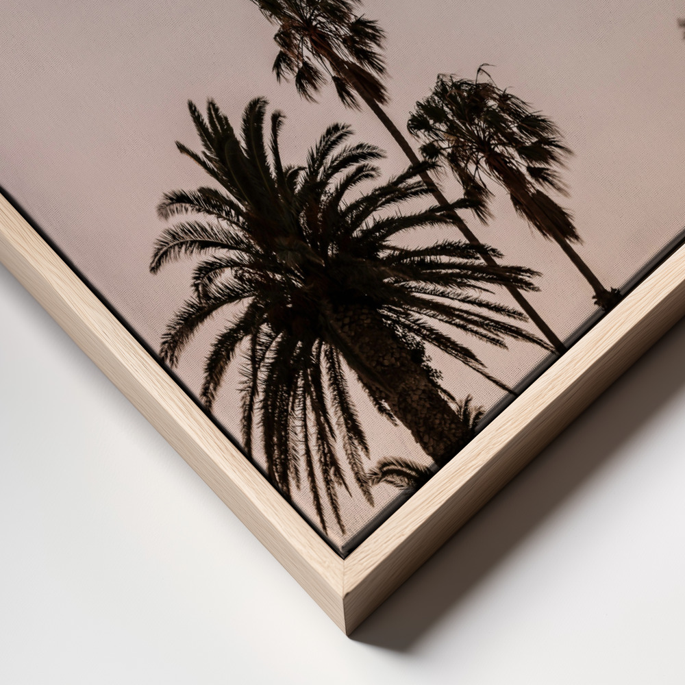 Canvas print - Palm Point frame close up