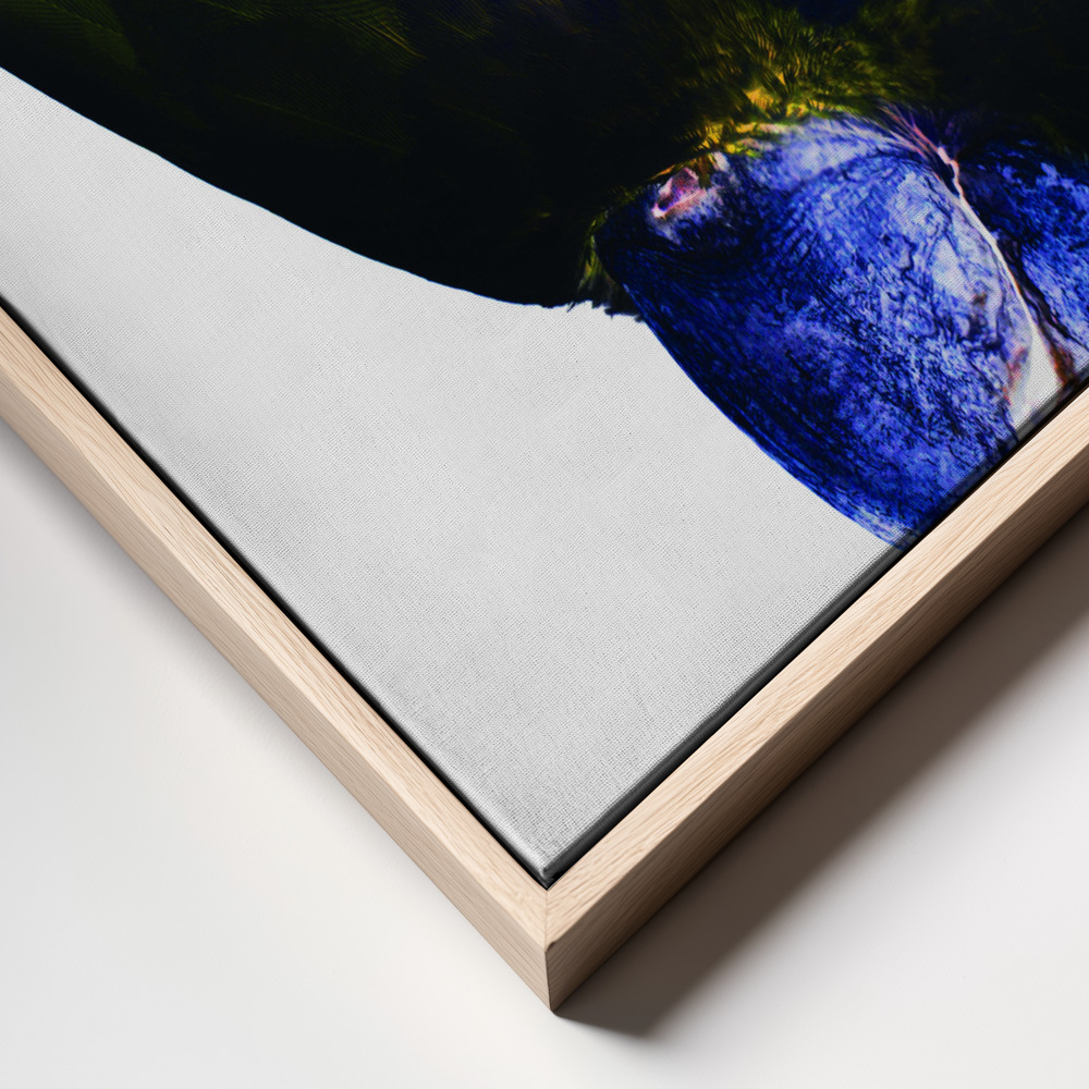 Canvas print - Punk Rocker frame close up