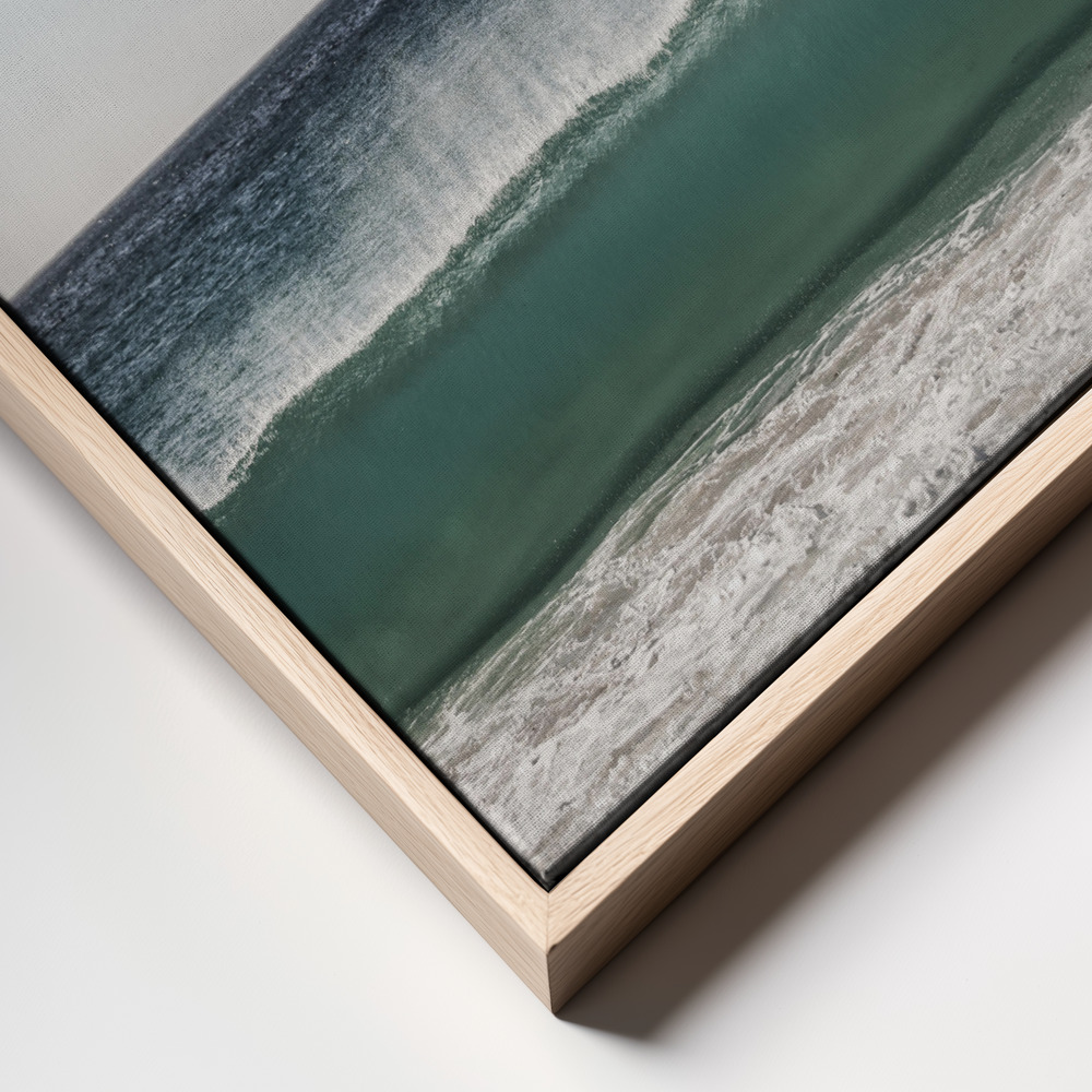 Canvas print - Shorelines frame close up