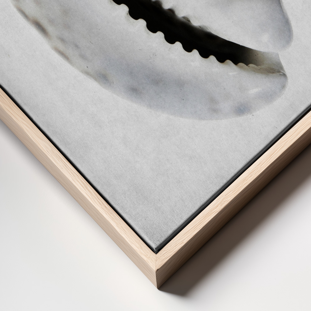 Canvas print - Spring Tide 01 frame close up - natural frame