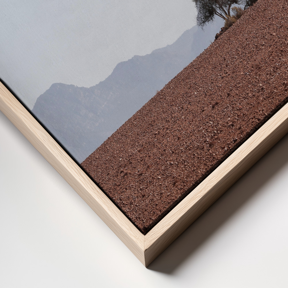 Canvas print - Swart Land No2 frame close up