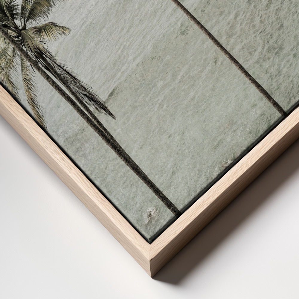 Canvas print - Tropical Dreams frame close up