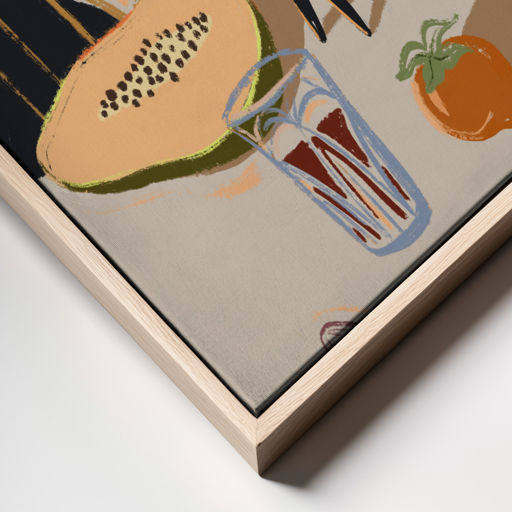 Canvas print - Fruitful Spread frame close up